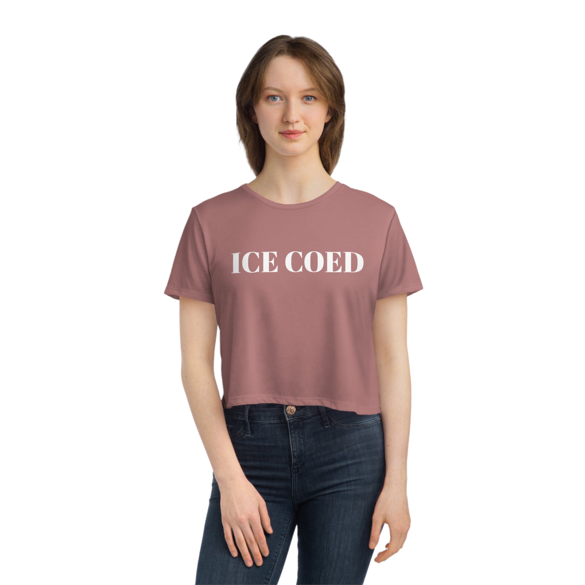 ICE COED - Crop Tee (7479263592536)
