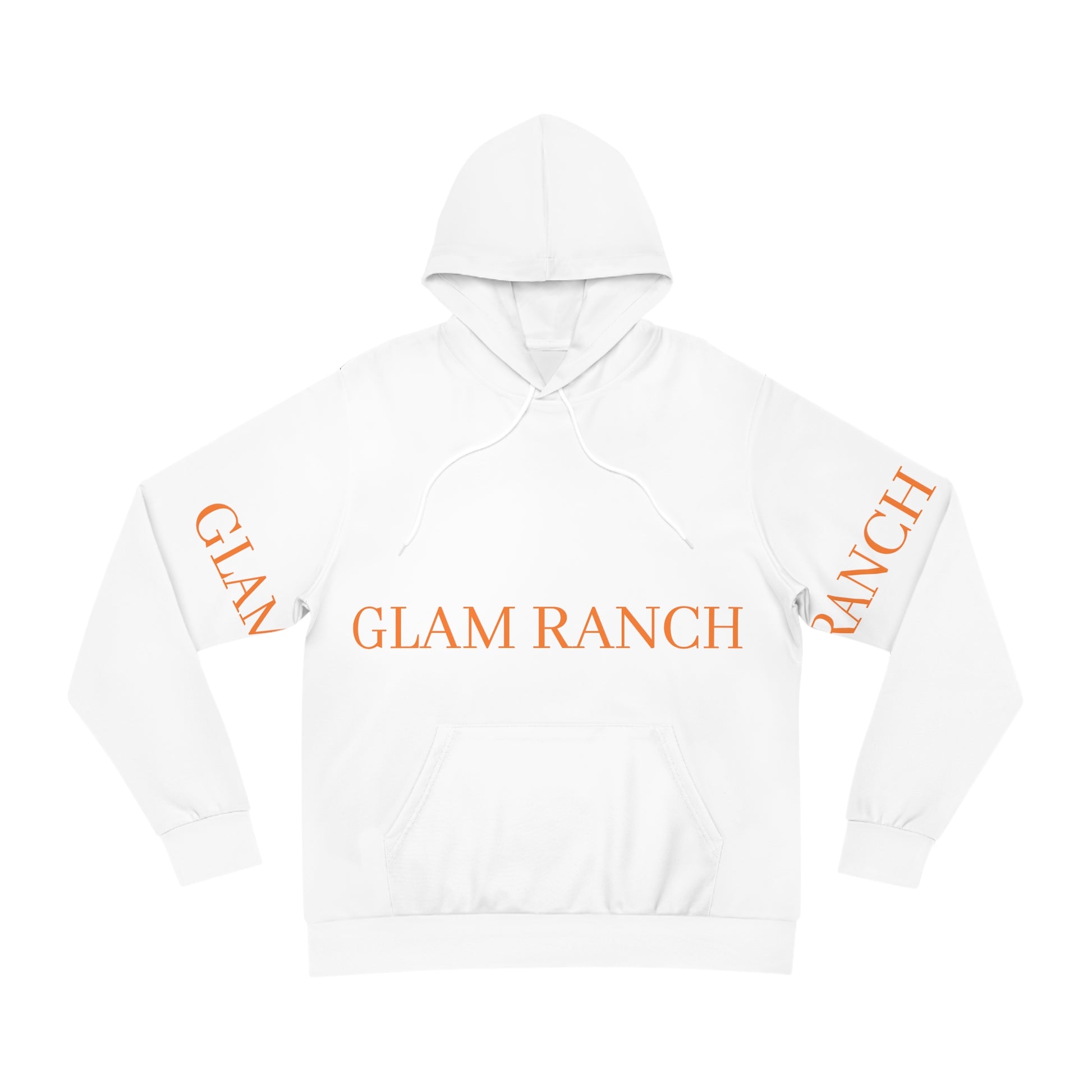 GLAM RANCH - Fashion Hoodie Orange (7479186260056)