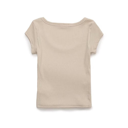 T-Shirt & Cotton Joggers Two-Piece Set