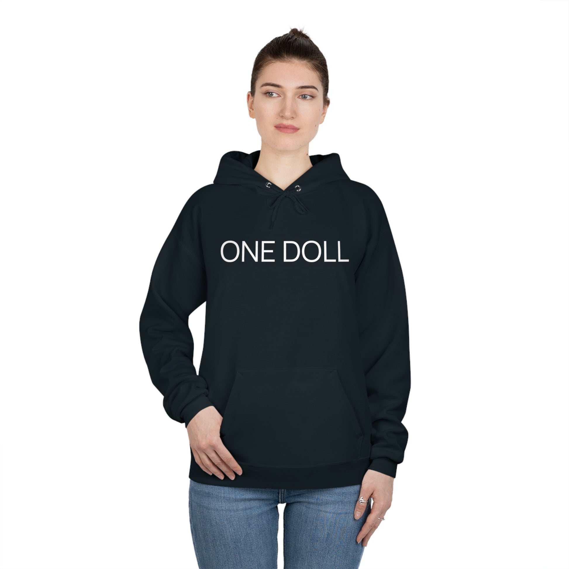 ONE DOLL - Hooded Sweatshirt (7483609481304)