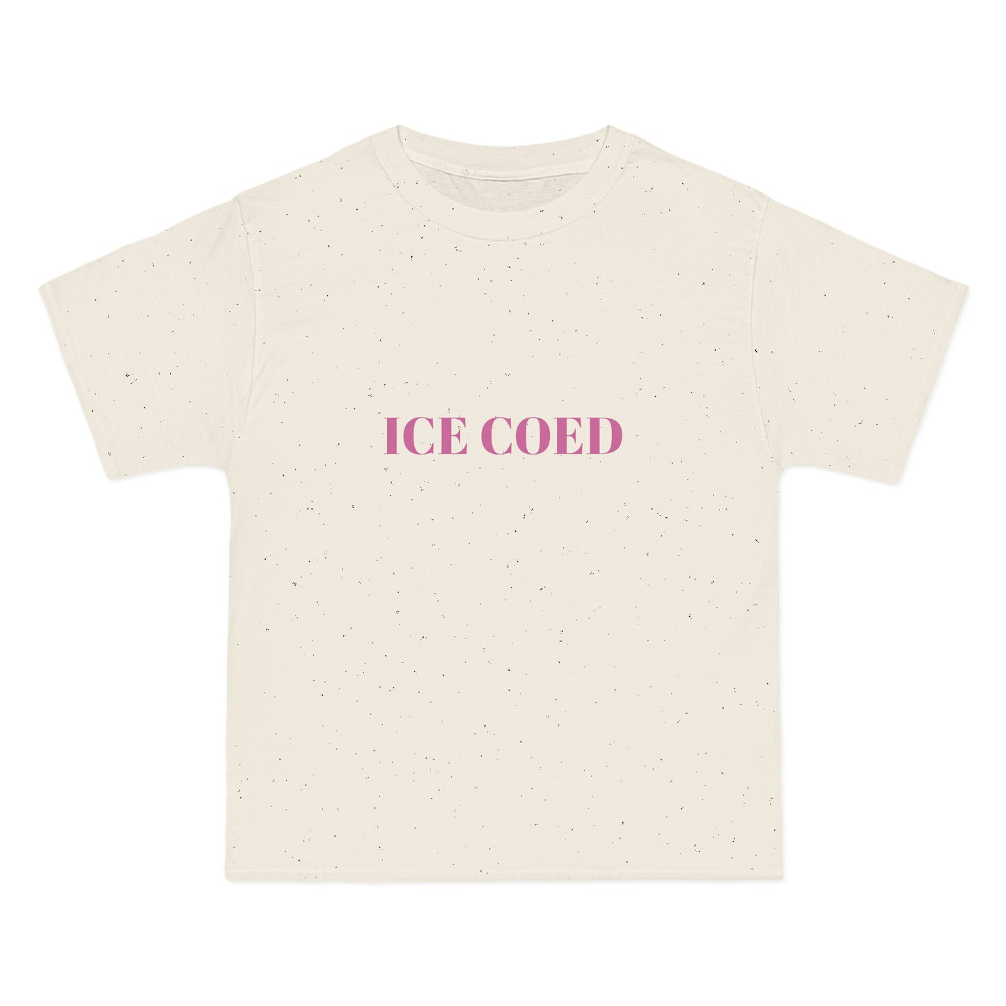 ICE COED Oversized Short-Sleeves T-Shirt (7479178494040)