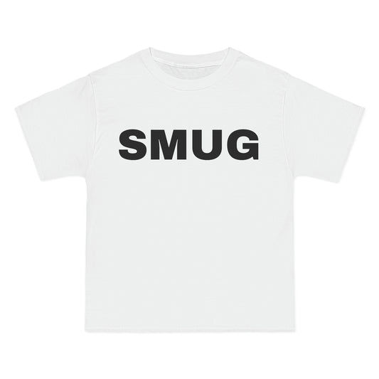 SMUG Oversized Short-Sleeves T-Shirt (7522053488728)