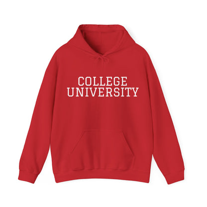 COLLEGE UNIVERSITY Hooded Sweatshirt