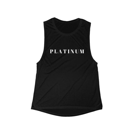 PLATINUM - Flowy Scoop Muscle Tank (7479162077272)