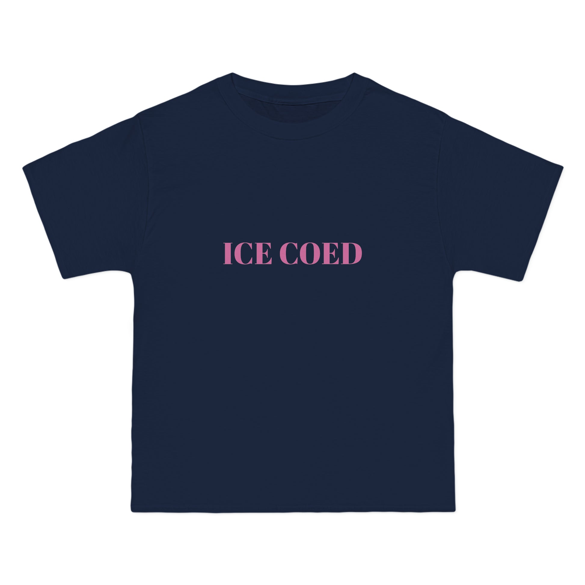 ICE COED Oversized Short-Sleeves T-Shirt (7479178494040)