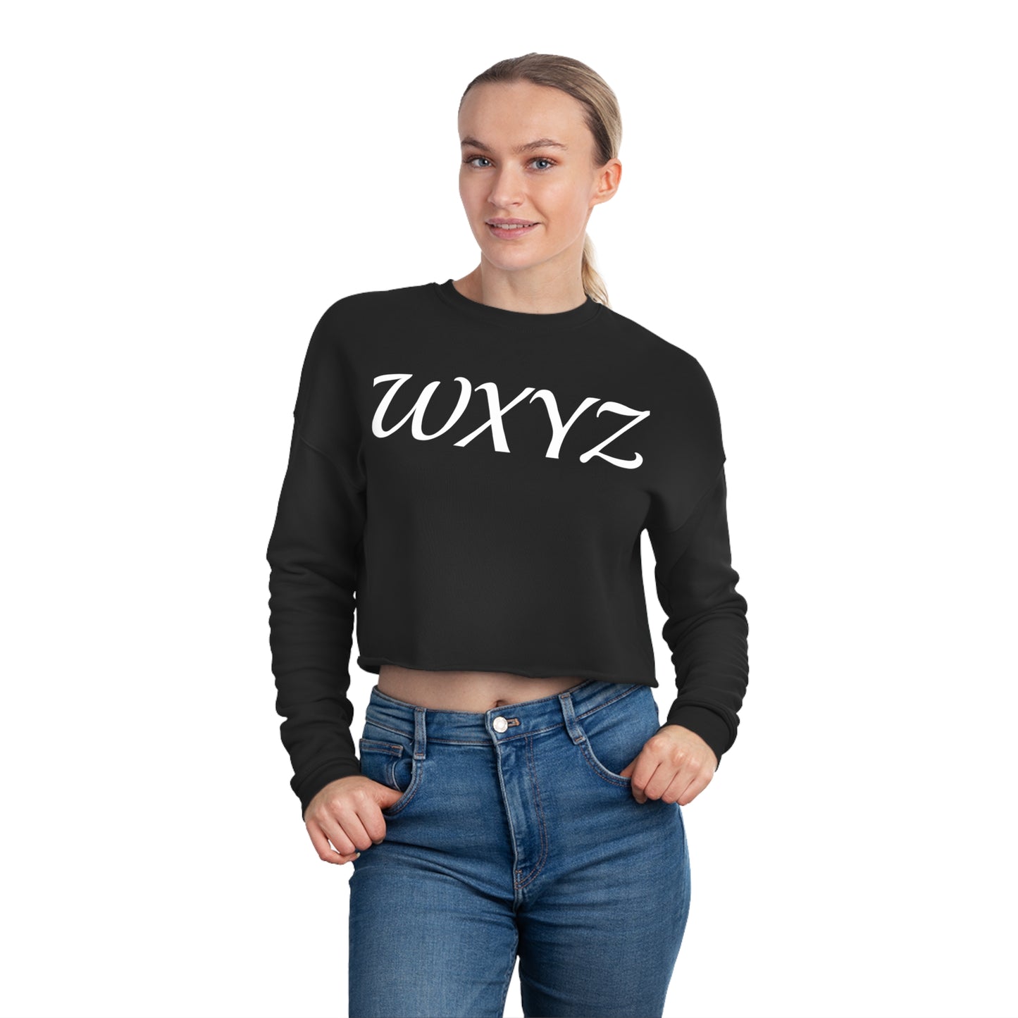 WXYZ - Cropped Sweatshirt (7478658203736)