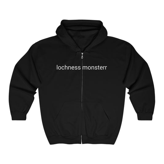 lochness monsterr - Unisex Full-Zip Hooded Sweatshirt (7478479192152)