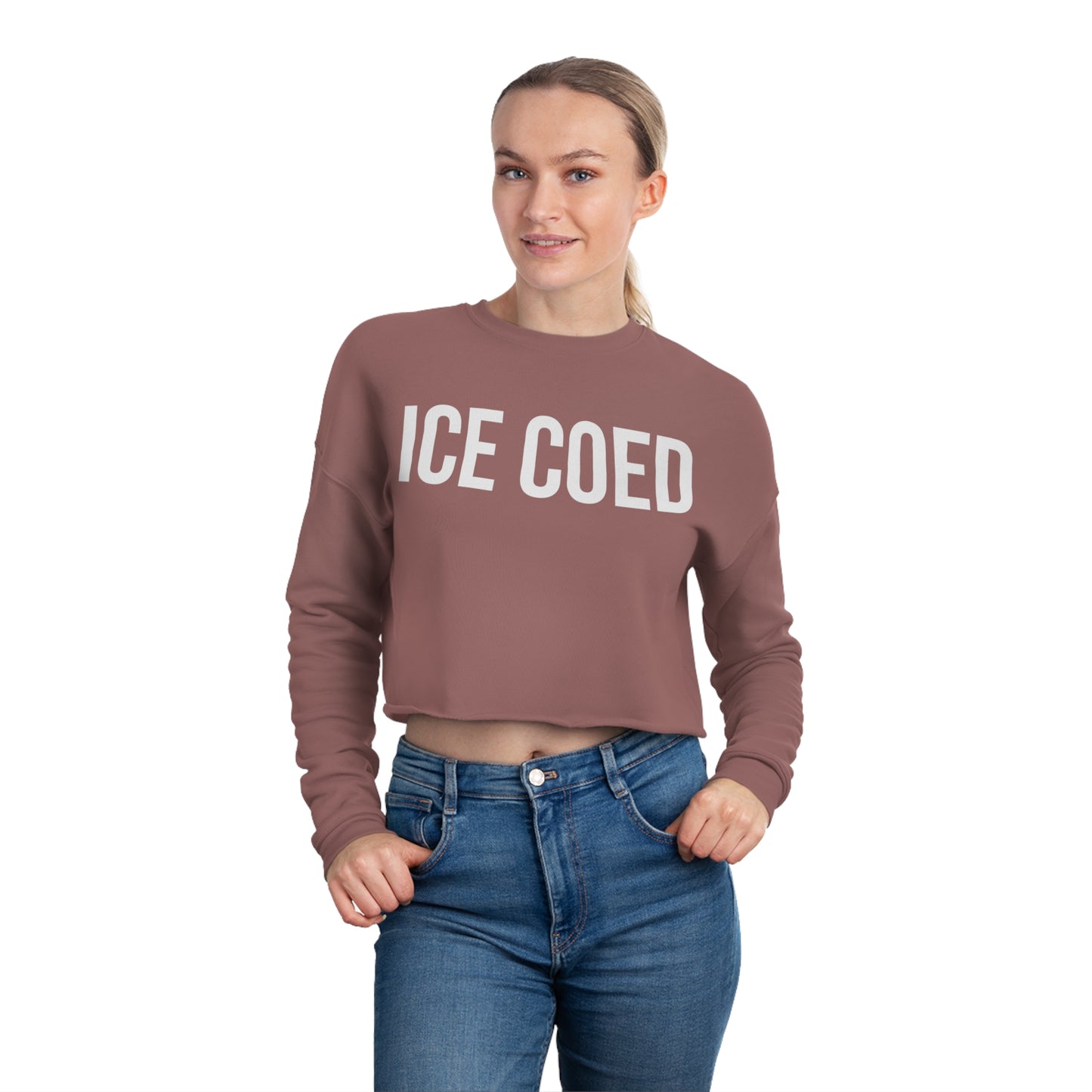 ICE COED Cropped Sweatshirt (7522105753688)