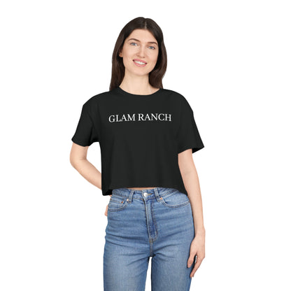 GLAM RANCH - Crop Tee (7479271850072)