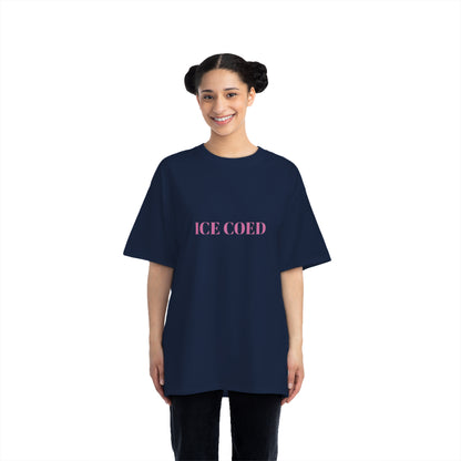 ICE COED Oversized Short-Sleeves T-Shirt (7479178494040)