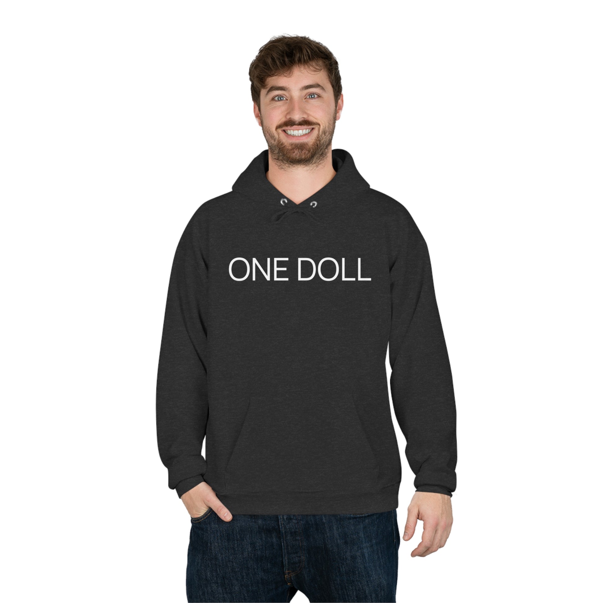 ONE DOLL - Hooded Sweatshirt (7483609481304)