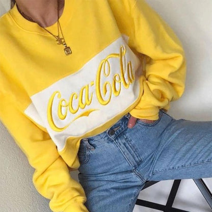 COCA-COLA - Long Sleeves Pullover Sweater (7517822713944)