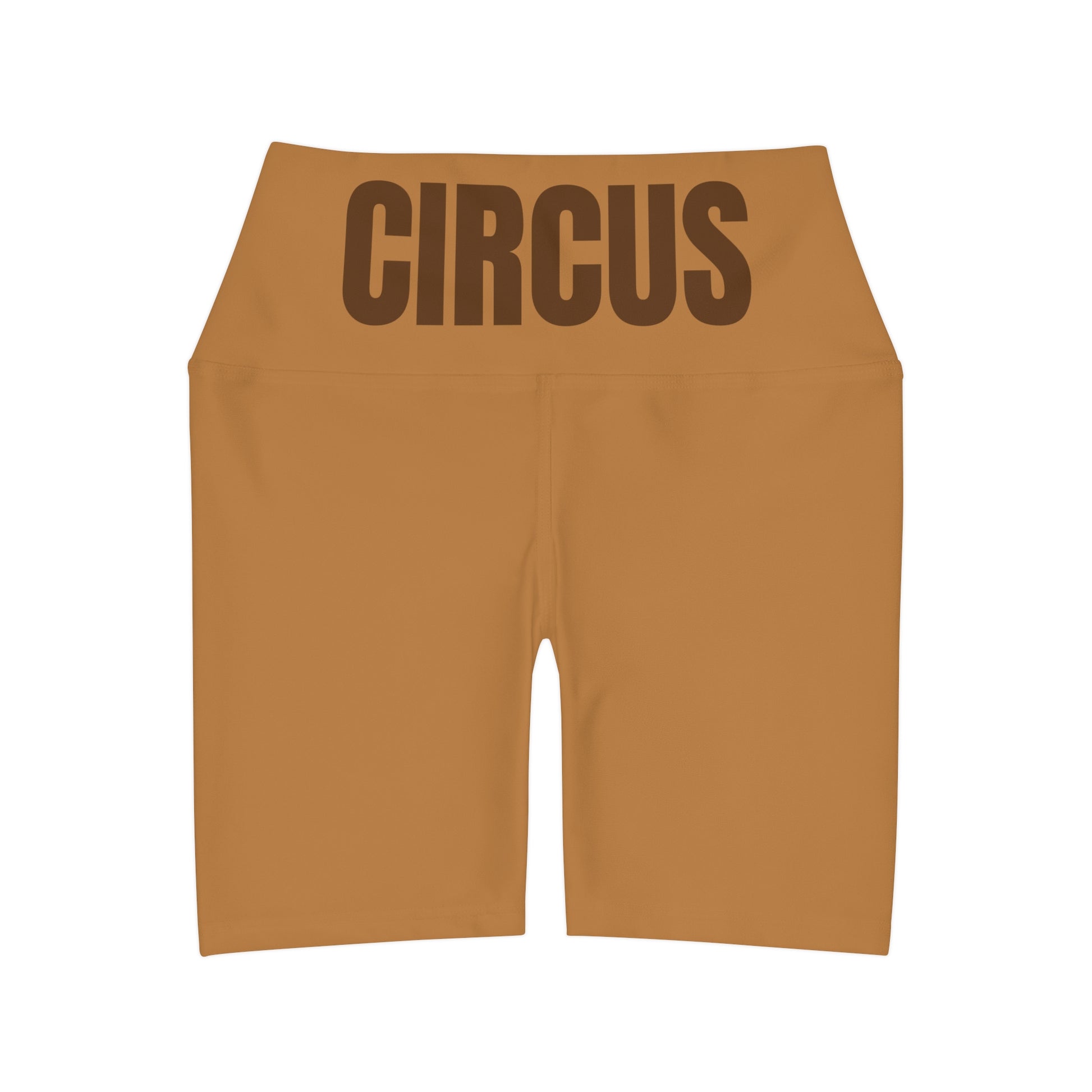 CIRCUS XUXU Yoga Shorts Tan (7479231938648)