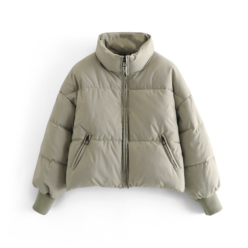 Urban Loose - Cotton Padded Jacket Cotton Coat (7516642050136)