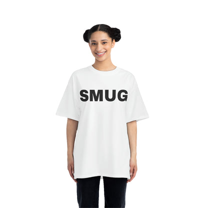 SMUG Oversized Short-Sleeves T-Shirt (7522053488728)