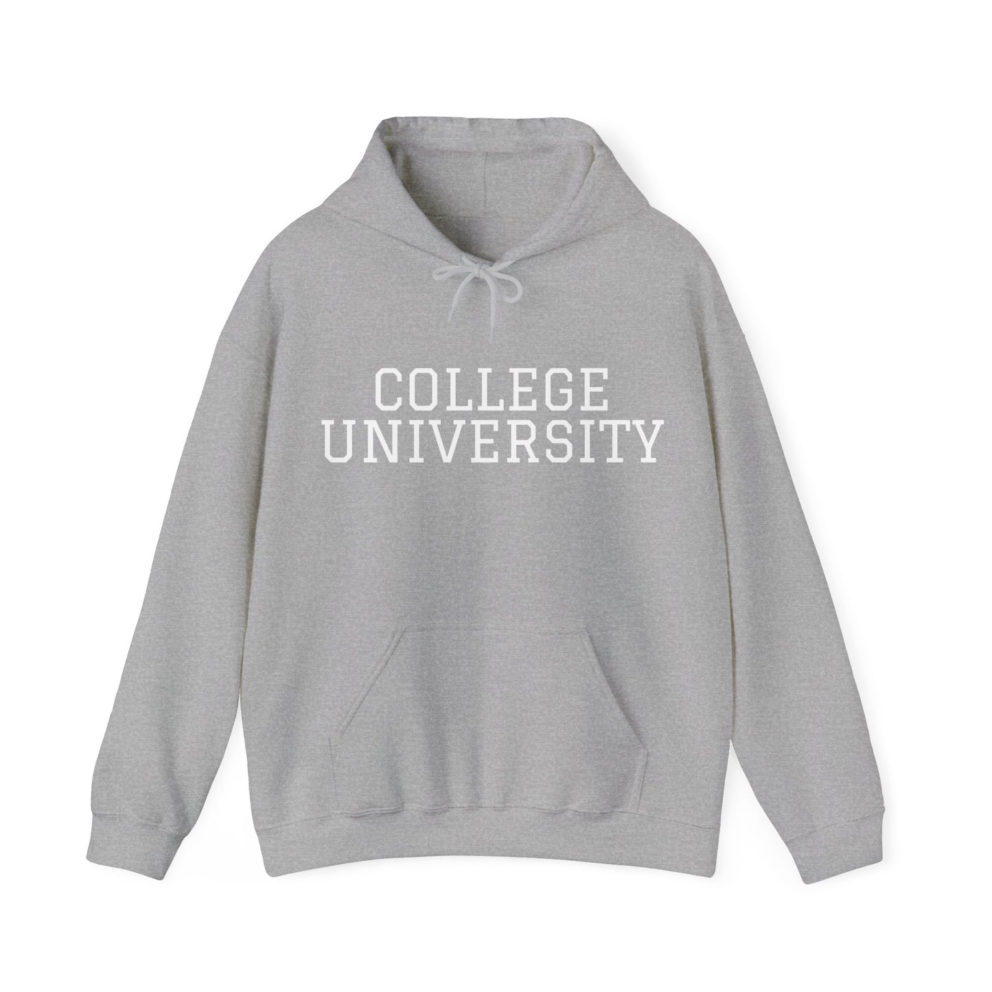 COLLEGE UNIVERSITY Hooded Sweatshirt