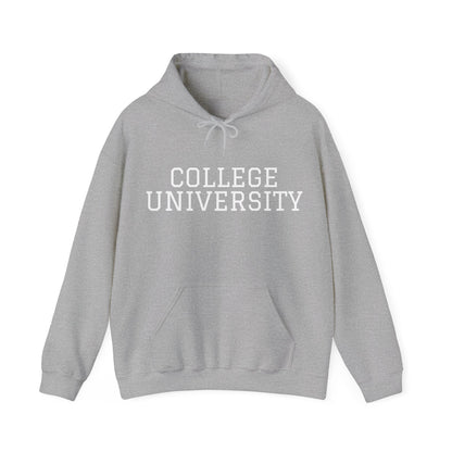 COLLEGE UNIVERSITY Hooded Sweatshirt