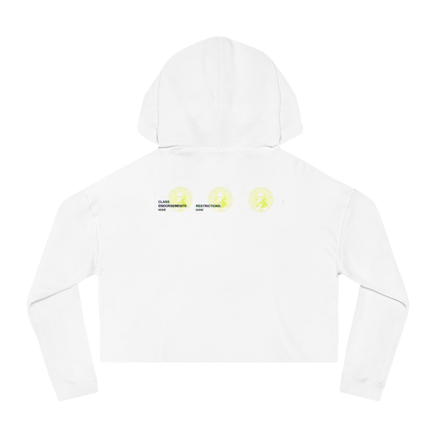 Inky Women’s Cropped Hooded Sweatshirt