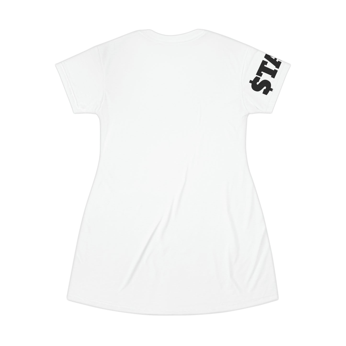 STAIN T-Shirt Dress Black (7478424600664)