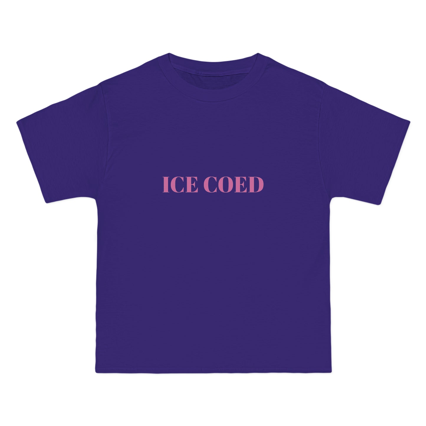 ICE COED Oversized Short-Sleeves T-Shirt (7479178494040)