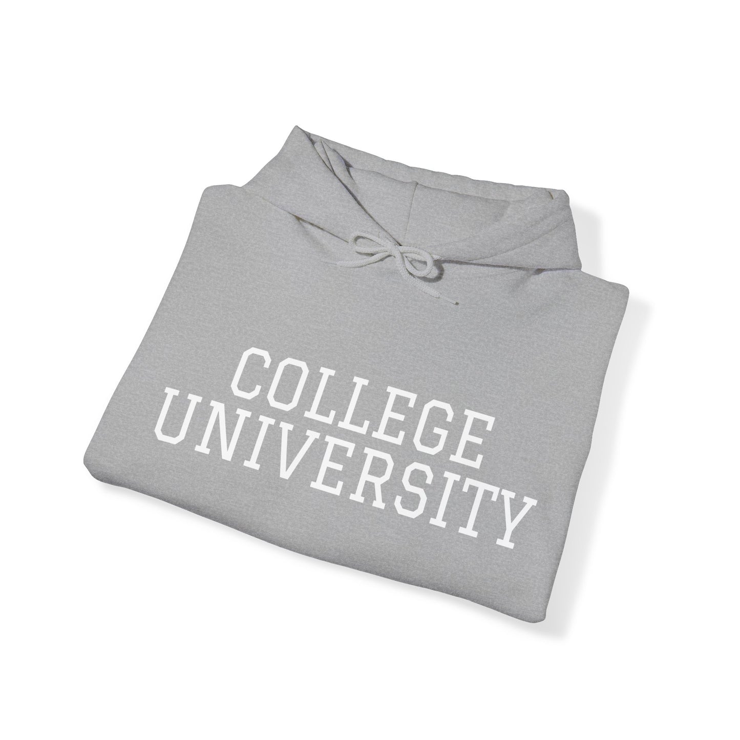 COLLEGE UNIVERSITY Hooded Sweatshirt