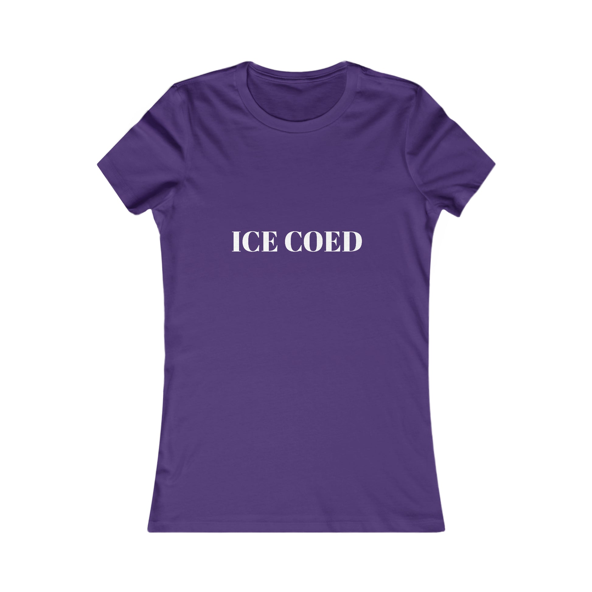 ICE COED Athletic Women's T-Shirt (7479178592344)