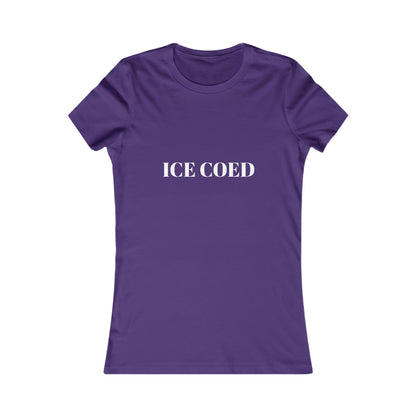 ICE COED Athletic Women's T-Shirt (7479178592344)