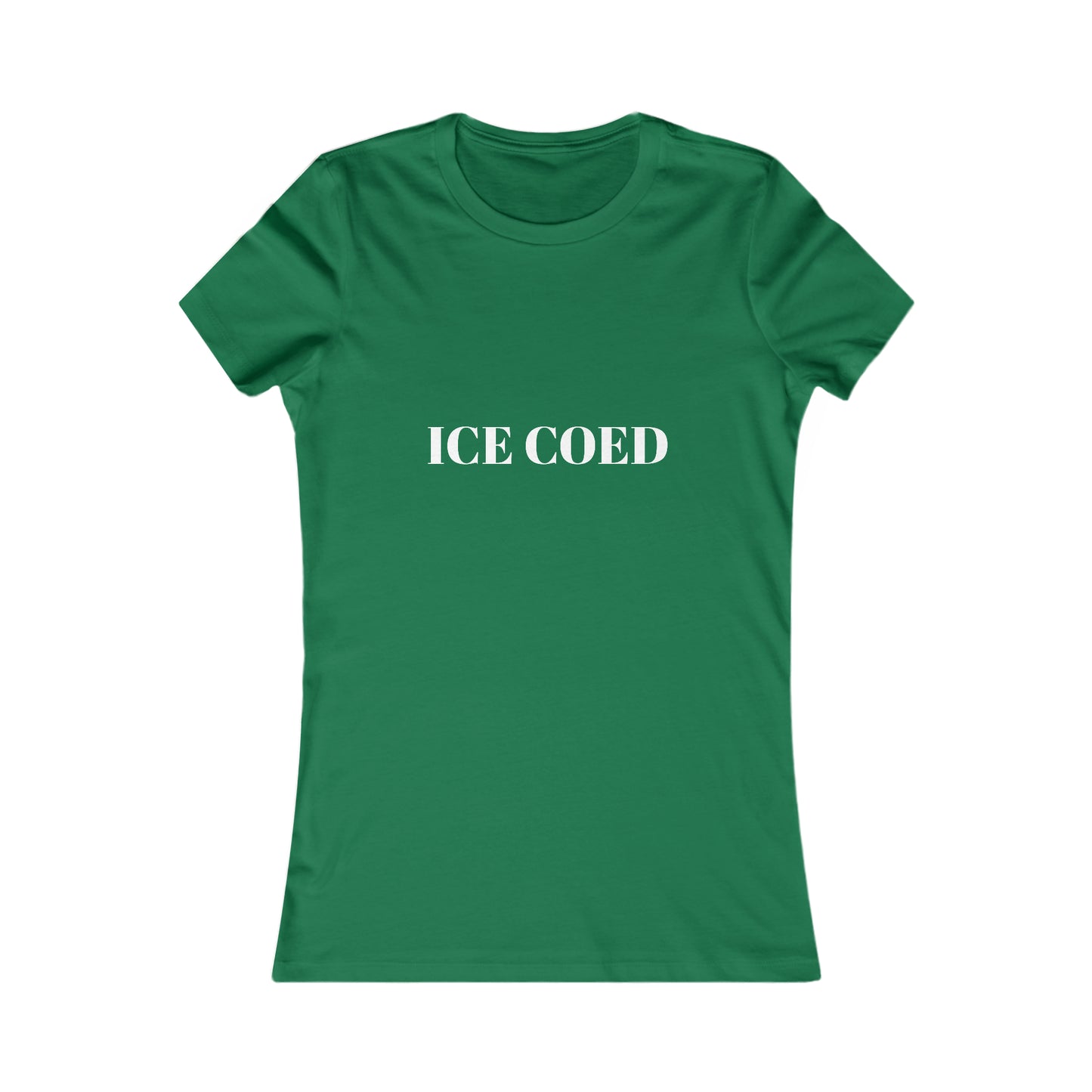 ICE COED Athletic Women's T-Shirt (7479178592344)