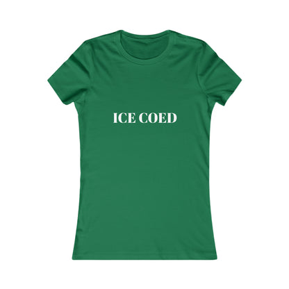 ICE COED Athletic Women's T-Shirt (7479178592344)