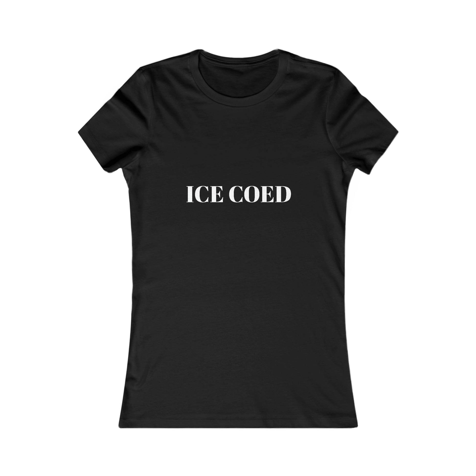 ICE COED Athletic Women's T-Shirt (7479178592344)