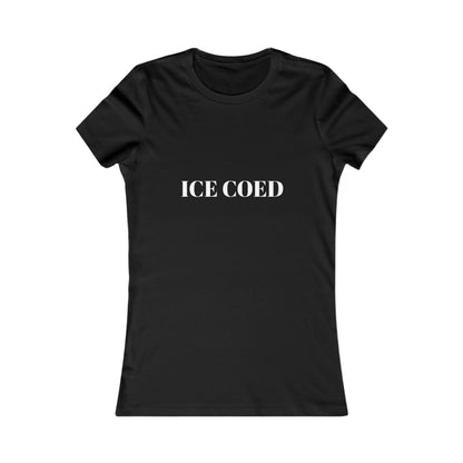 ICE COED Athletic Women's T-Shirt (7479178592344)