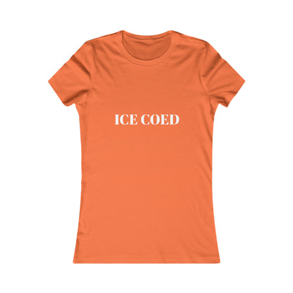 ICE COED Athletic Women's T-Shirt (7479178592344)