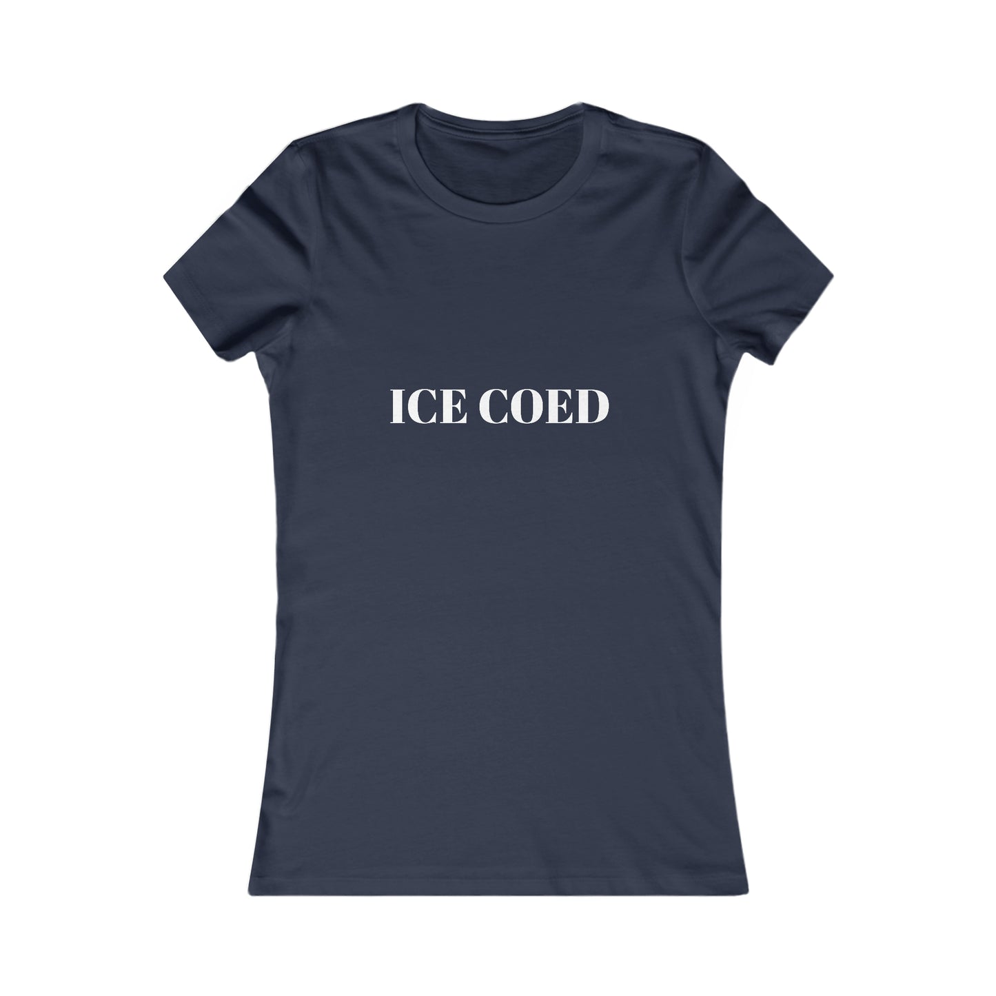 ICE COED Athletic Women's T-Shirt (7479178592344)