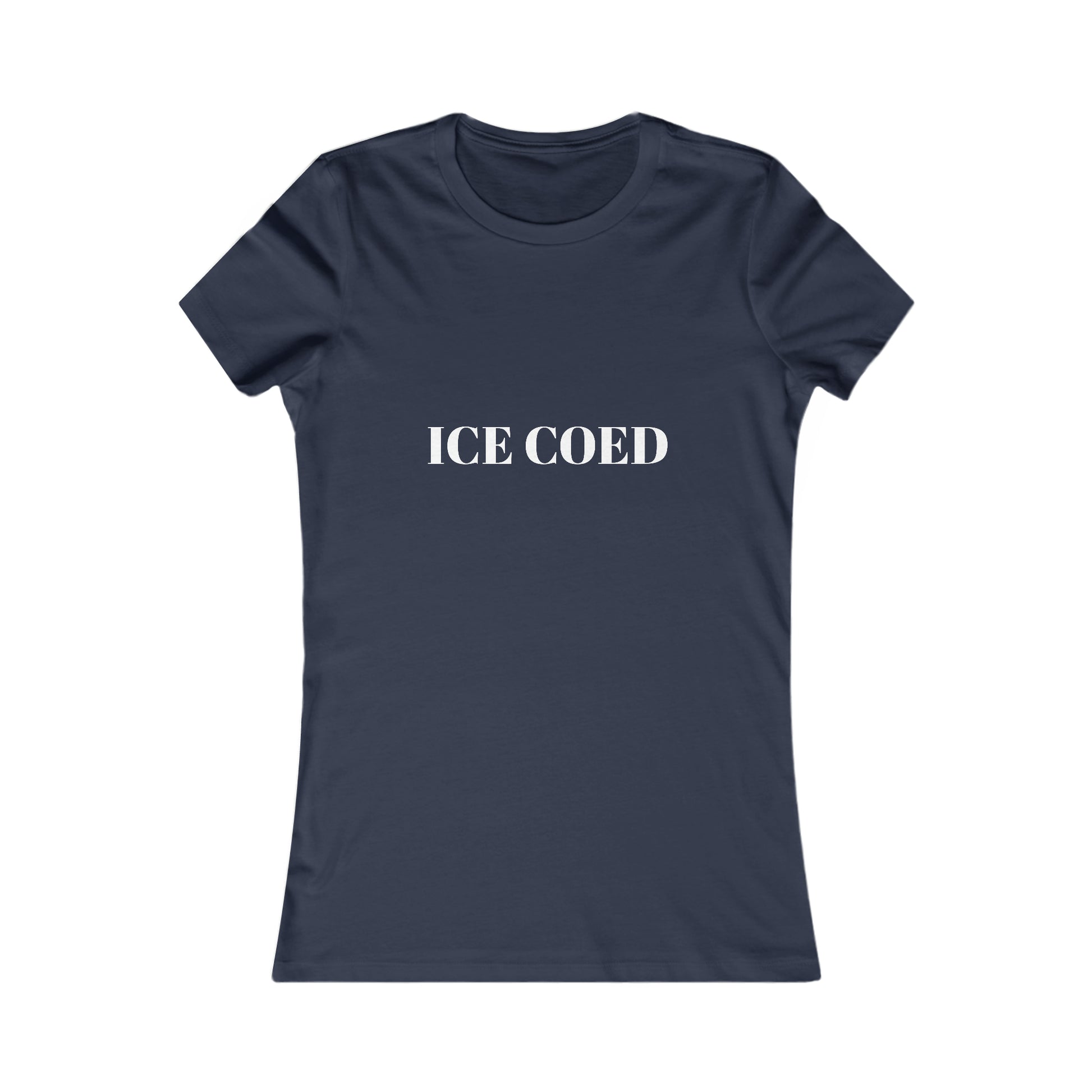ICE COED Athletic Women's T-Shirt (7479178592344)