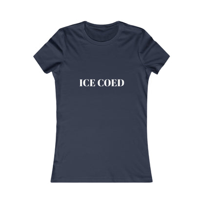 ICE COED Athletic Women's T-Shirt (7479178592344)
