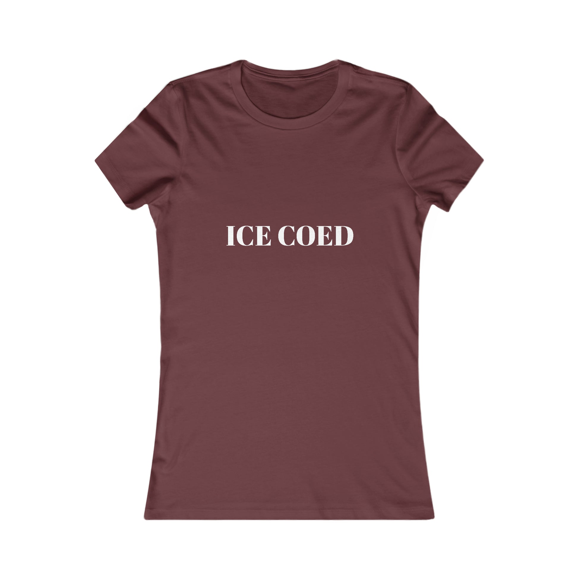 ICE COED Athletic Women's T-Shirt (7479178592344)