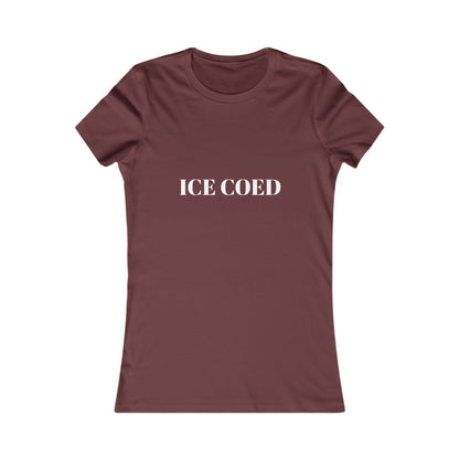 ICE COED Athletic Women's T-Shirt (7479178592344)