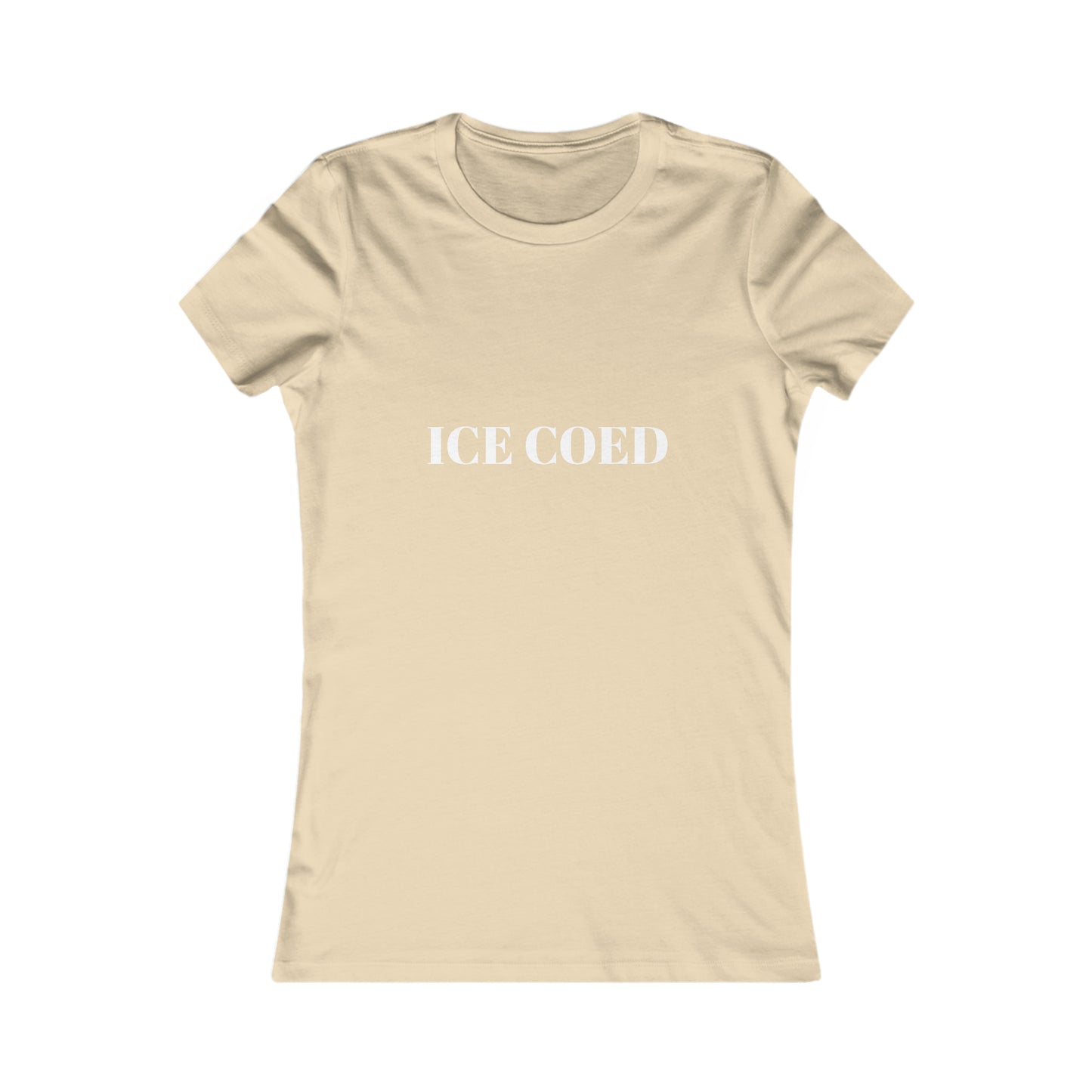 ICE COED Athletic Women's T-Shirt (7479178592344)
