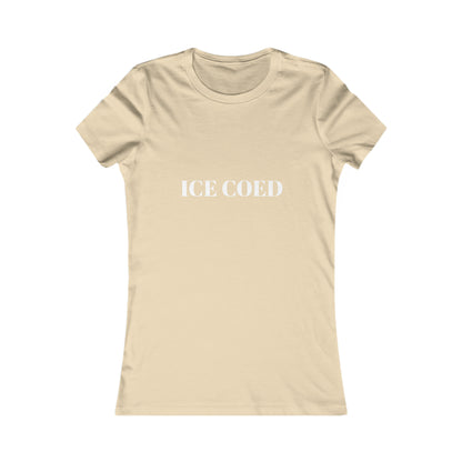 ICE COED Athletic Women's T-Shirt (7479178592344)
