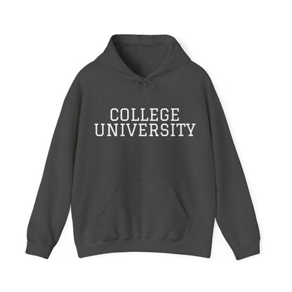 COLLEGE UNIVERSITY Hooded Sweatshirt