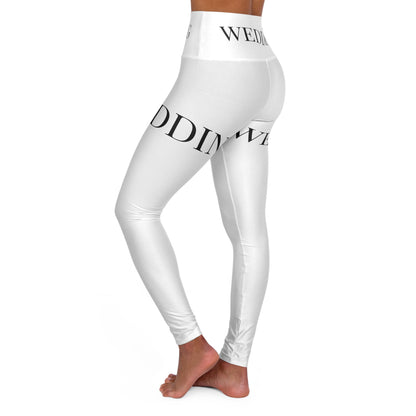 WEDDING Yoga Pants Double Black (7478394421336)