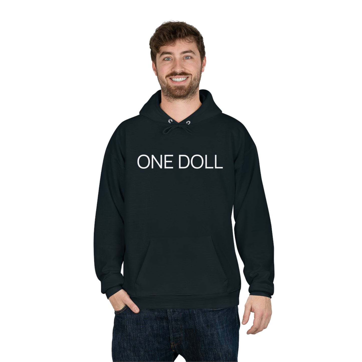 ONE DOLL - Hooded Sweatshirt (7483609481304)
