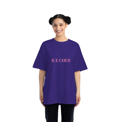 ICE COED Oversized Short-Sleeves T-Shirt (7479178494040)