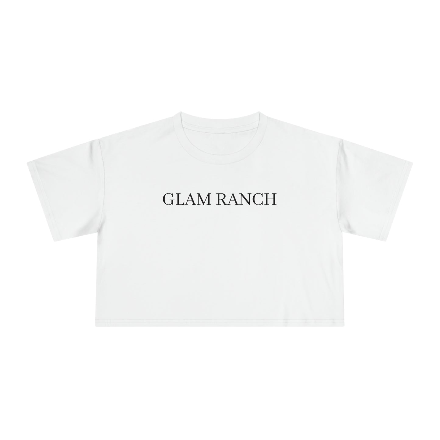 GLAM RANCH - Crop Tee (7479261429848)