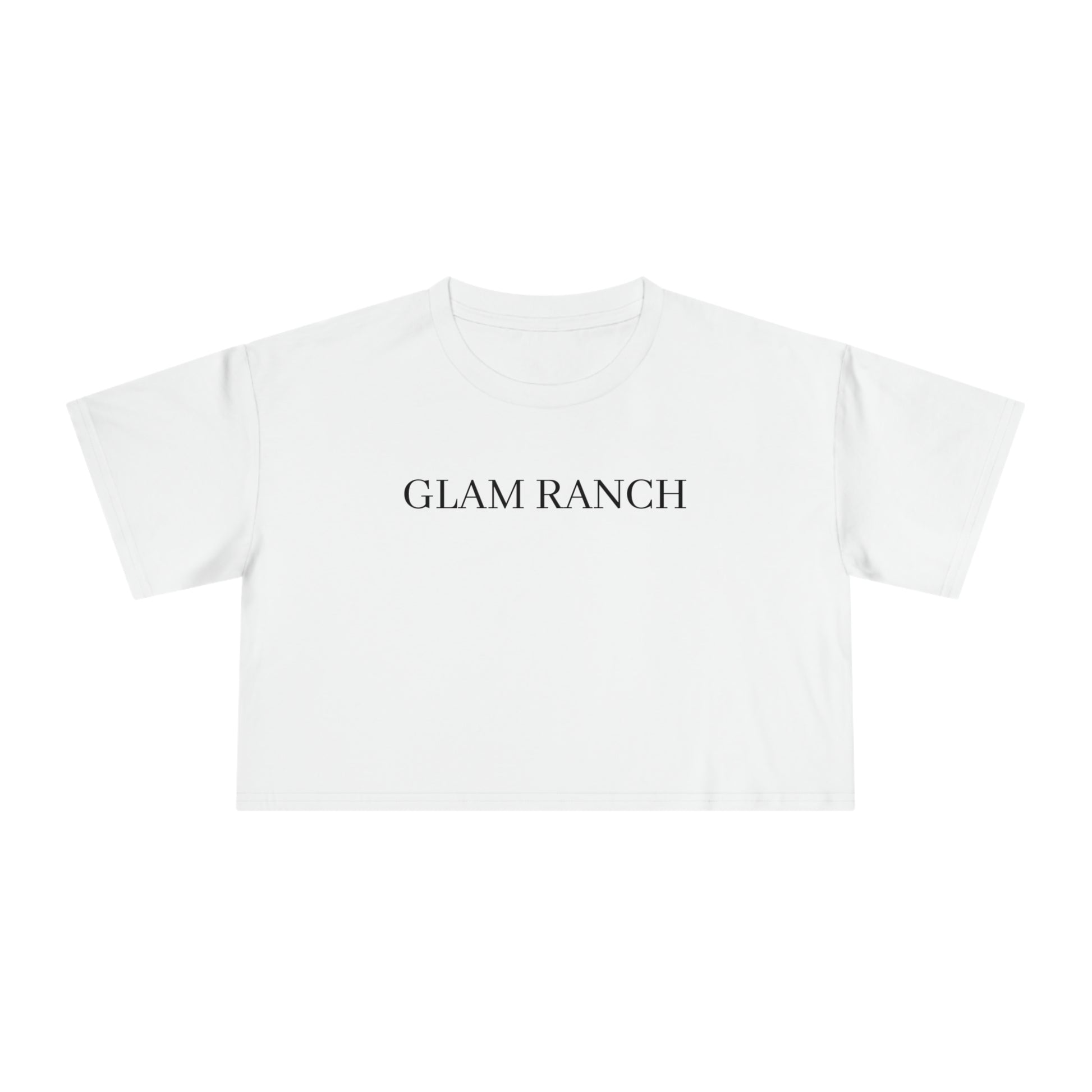 GLAM RANCH - Crop Tee (7479261429848)