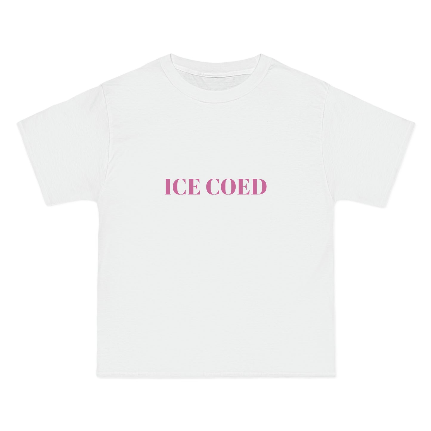 ICE COED Oversized Short-Sleeves T-Shirt (7479178494040)