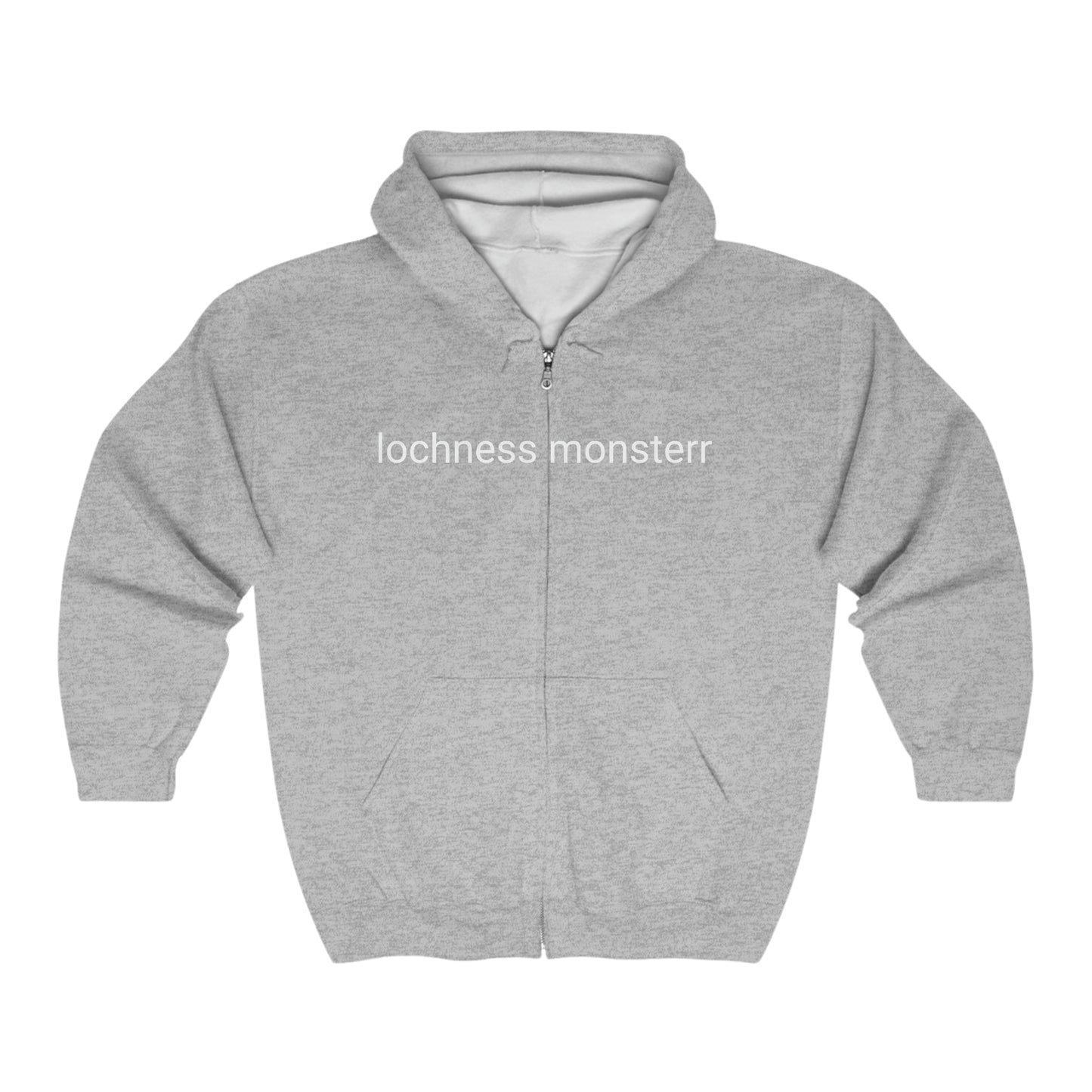 lochness monsterr - Unisex Full-Zip Hooded Sweatshirt (7478479192152)