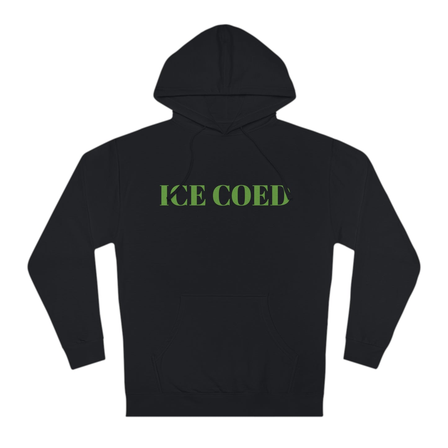 ICE COED Hooded Sweatshirt Green (7479280992344)