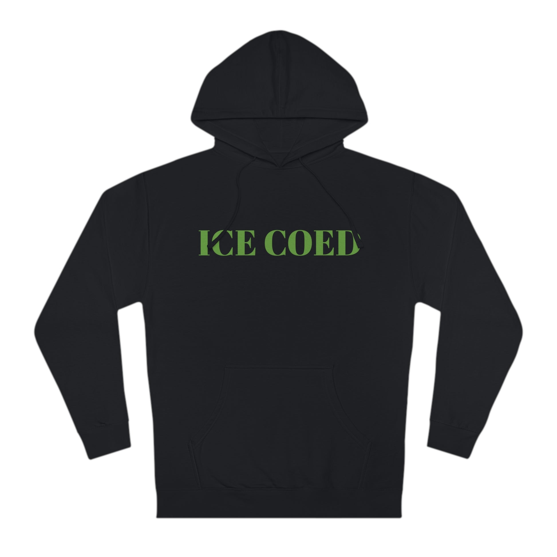 ICE COED Hooded Sweatshirt Green (7479280992344)