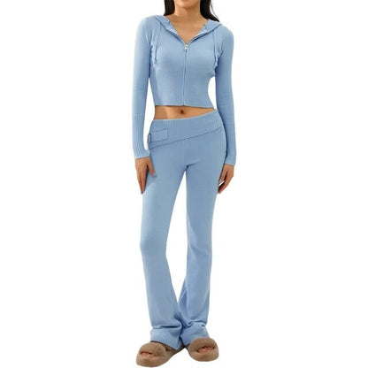 Cozy Fold - Two-Piece Set Knitted (7506965659736)